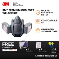 3M™ Premium Comfort 6500QL Series Welder Set/ Welding Fume Filter Protection/ 6501QL/6502QL/6503QL/ 