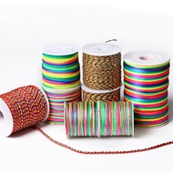 Multi-colored heart wire, braided hair tinsel wire CNY for DIY crafts 0.2mm, 0.8mm, 1mm, 2mm, 2.8mm,