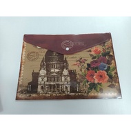 BE60106-7 A4 36x26cm Fancy Button Bag / Beg Butang - 1pcs