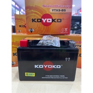 KOYOKO YTX9-BS SEALED FREE MAINTENANCE MOTORCYCLE BATTERY