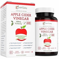 ▶$1 Shop Coupon◀  Organic Apple Cider Vinegar with Cayenne Pepper – Natural Detox Cleanse, Weight Lo