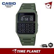 [Official Warranty] Casio CA-53WF-3BDF / CA-53WF-3B / CA-53WF Calculator Green Digital Men’s Watch