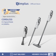 Simplus 3 In 1 Cordless Vacuum Cleaner Portable Vacuum Cleaner Ultra Quiet 12000Pa Strong Suction Ha