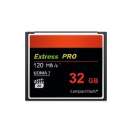 Camera CF Card 32GB CompactFlash Memory Card UDMA Speed Up to 120MB/s