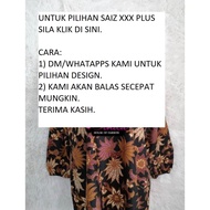 (Ready Stock SAIZ XXX PLUS ) Blouse SAKURA Viral - Fesyen Terkini - Baju Wanita - Baju Muslimah - Bl