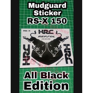 🔥RS-X 150 Mudguard Sticker🔥