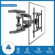 NB North Bayou P65 to 55 to 85 Inch Tilt TV Wall Bracket Holder BLACK Mount Mounted