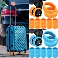 32Pcs Luggage Wheels Cover Silicone Luggage Wheel Protectors Anti Scratch Luggage Caster Cover Washable Suitcase Wheels Cover  SHOPQJC6446