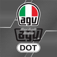 AGV HELMET STICKER SET