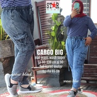 CARGO JEANS PANTS WITH POCKETS MAX WEIGHT 85KG