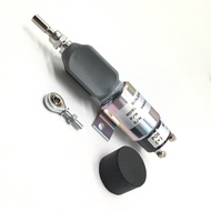 อุปกรณ์เสริมรถขุด Komatsu PC60-7 double foot Flameout โซลินอยด์วาล์ว Flameout มอเตอร์เครื่องยนต์ Fla