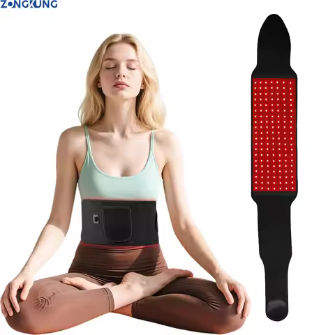 NEW 660nm&850nm 140 Leds Red&Infrared Light Therapy Belt for Body