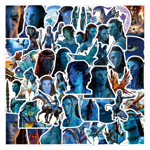 10/30/55pcs Disney Movie Avatar: Fire and Ash‌Stickers Avatar 3 Cartoon Decals Waterproof DIY Phone 