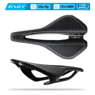 Ready Stock RYET 97g Full Carbon Bike Saddle for Road MTB Gravel, 3D Printed High Density Foam Carbo