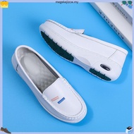 Kasut Jururawat Putih Nurse Slip Buckle Flat Shoes Nurse White Shoes