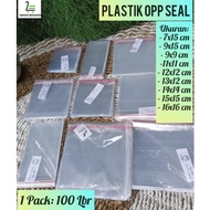 OPP Seal Plastic, Size: 9x9, 11x11, 12x12, 13x13, 14x14, 15x15, 16x16, 7x9, 9x15 cm Clear OPP Seal P