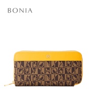 Bonia Honecomb Lydia Long Zipper Wallet