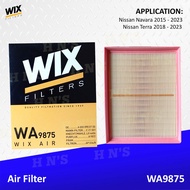 WIX Air Filter WA9875 for Nissan Navara ( 2015 - 2023 ) Nissan Terra ( 2018 - 2023 )