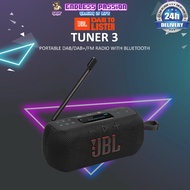 JBL TUNER 3 PORTABLE BLUETOOTH SPEAKER W FM RADIO (BLACK)