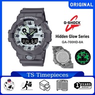 G SHOCK Hidden Glow Series features luminous faces Series GA-700HD-8A / GA-700HD-8 / GA-700