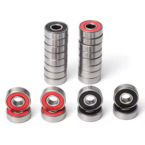 10Pcs 608 2RS Ball Bearing ABEC-7 ABEC-9 8X22X7 mm Deep Groove Steel Sealed Ball Bearings 608RS Z3V3
