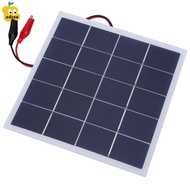 ADREE DIY  Panel, Lightweight Polycrystalline Silicon  Panel, Durable Portable 172x175x2mm 4W 5V  Pa