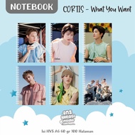 A6 SPIRAL NOTEBOOK - CORTIS WHAT YOU WANT - KPOP UNOFFICIALmerchandise