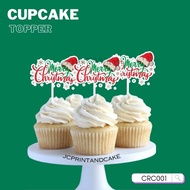 Christmas cupcake topper / christmas cupcake / character cake topper / character cupcake topper / bi
