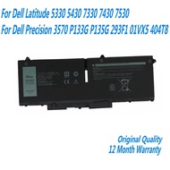 FK0VR Laptop Battery For Dell Latitude 5330 5430 7330 7430 7530 For Dell Precision 3570 P133G P135G 