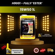JETRON BLACKGOLD ZH9001-EXCELLENT FULLY ESTER 1L 15W50, Motorcycle Engine Oil Minyak Pelincir Motosi