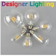 1pc 4W Led Bulb ST64 G95 G45 G125 A60 T45 Designer Lighting Edison Bulb Glass Bulb Warm White E27(Bu