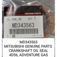 CRANKSHAFT OIL SEAL MITSUBISHI 4D56, ADVENTURE GAS (MITSUBISHI GENUINE PARTS)
