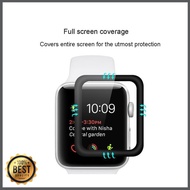 Tempered Glass Apple Watch Series 3 42mm - Full Coverage - Curved - Curved Black