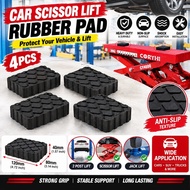 Car Scissor Lift Rubber Pad 2 post lift Jack Rubber Pad Jack Rubber Block Getah Jack Lift Tool