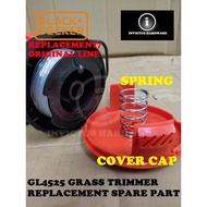 BLACK AND DECKER GL4525 GRASS TRIMMER SPARE PART COVER CAP SPRING STRING REFILL SPOOL NYLON LINE A64