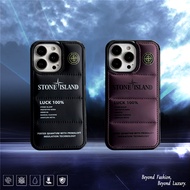 Stone Island Lucky 100% Black Purple Down Jacket Hard Shell Phone Case Suitable For IPhone17 17Pro 1