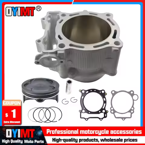 Motorcycle Bore 95mm Air Cylinder Head Piston Rings Gasket Kit For YAMAHA YZ450F 2003-2005 5TA-11311
