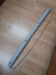 REAR BUMPER STRIP CHROME PAD MERCEDES W211 (02-07) prefacelift model BUMPER PAD