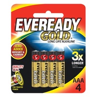 Eveready Gold Alkaline Battery AAA A92BP4M