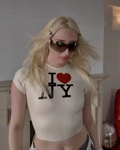 I love New York T-shirt I love New York slogan letter print street style Gothic Clothes Summer Fashi