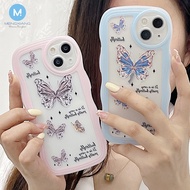 OPPO Reno 8T 7Z 7 8 5F 4F 6 5 4 3 F3 F17 F11 F5 F7 F9 F19 F19S F11Pro Luxury butterfly Phone Case Simple Grade Soft TPU Cover