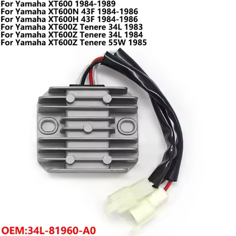 34L-81960-A0 Voltage Regulator Rectifier for Yamaha XT600 XT600N XT600H 43F XT600Z Tenere 34L XT600Z