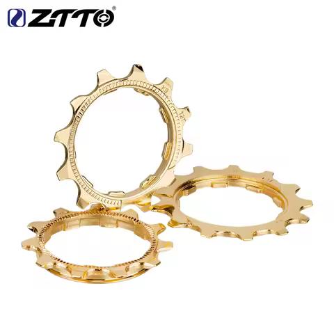 ZTTO MTB Road Bike Bicycle Cassette Gold Cog 9 10 11 Speed Golden 11T 12T 13T Cogs Freewheel Part fo