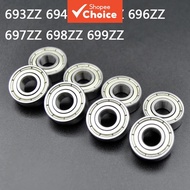 Mini Metal Sealed Ball Bearings Set 693ZZ-699ZZ Miniature Bearing For 3D