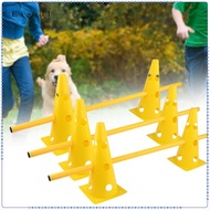 Eigell Dog Agility Hurdle Cone Set Football Training Cones for Fitness Practice