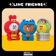 ✨LINE FRIENDS✨SESAME STREET X LINE FRIENDS SITTING PLUSH