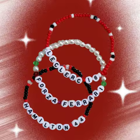 handmade F1 Team Bracelets | Friendship Bracelets