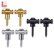 [Lovoski] 2x Guitar Roller String Tree Roller String Guide Stopper Durable Hardware Guitar