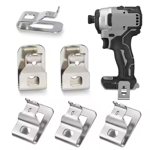 1/2PCS Stainless Steel Belt Clip Hook for Dewalt 20V Drill Driver Power Tools N268241 N169778 N08603