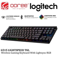 LOGITECH G515 LIGHTSPEED TKL LOW PROFILE WIRELESS GAMING KEYBAORD WITH LIGHTSYNC RGB / PBT KEYCAPS /